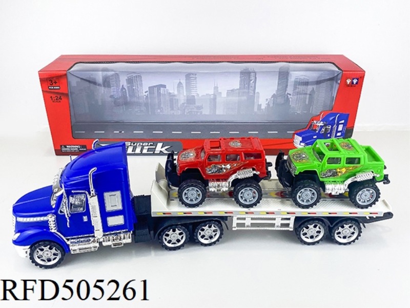 INERTIA FLATBED CAR