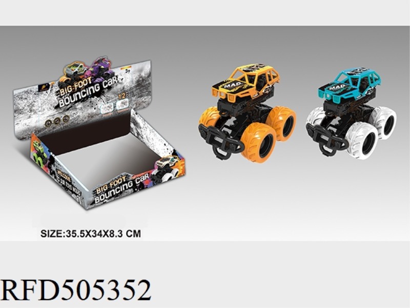 INERTIAL IMPACT STUNT CAR 12PCS