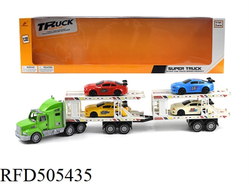 INERTIA TRAILER (TOWING 4 BMW RACING CARS)