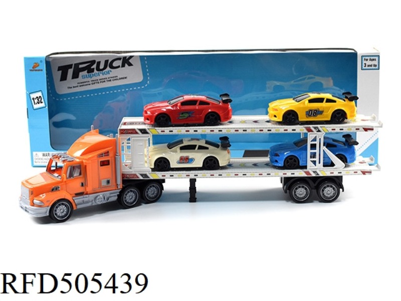 INERTIA TRAILER (TOWING 4 BMW RACING CARS)