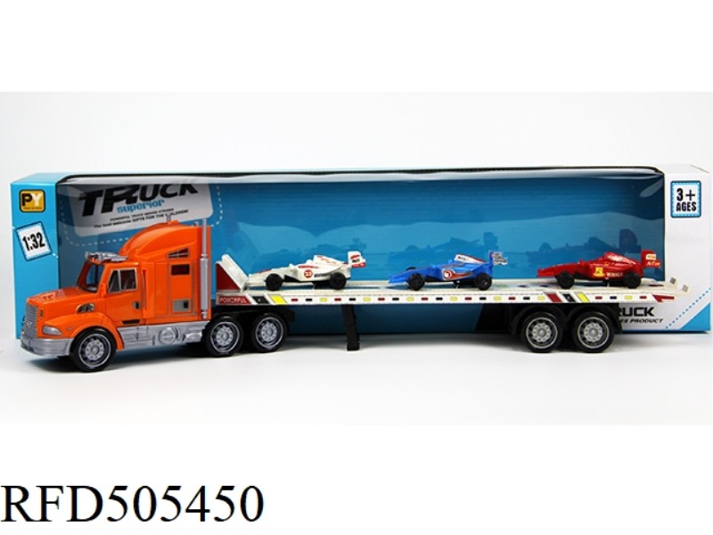 INERTIA LARGE TRAILER (TOWING 3 SMALL EQUATION CARS)