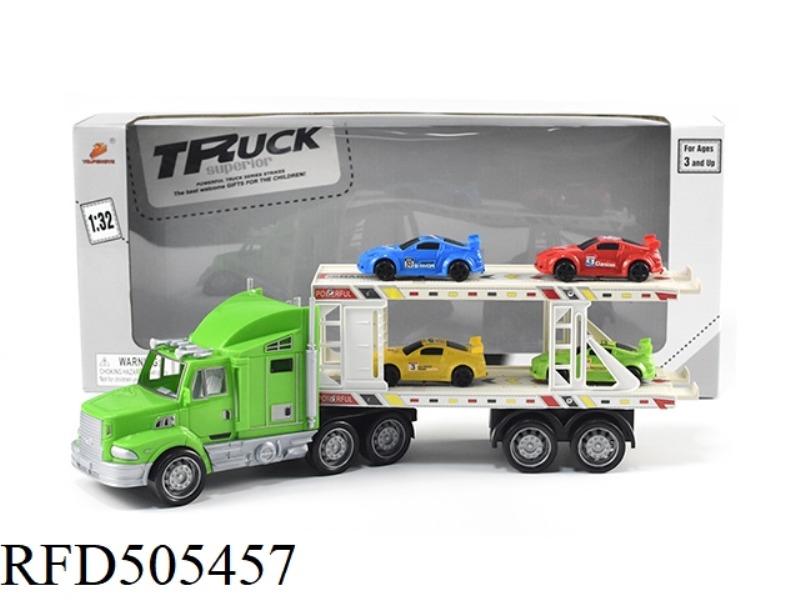 INERTIA TRAILER (TO TOW 4 SMALL RACING CARS)