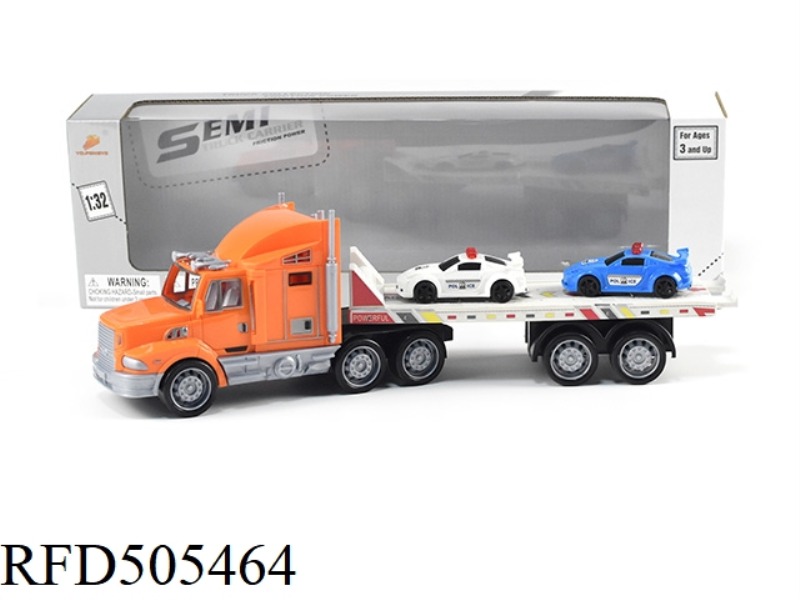 INERTIA TRAILER (TOW 2 SMALL POLICE CARS)