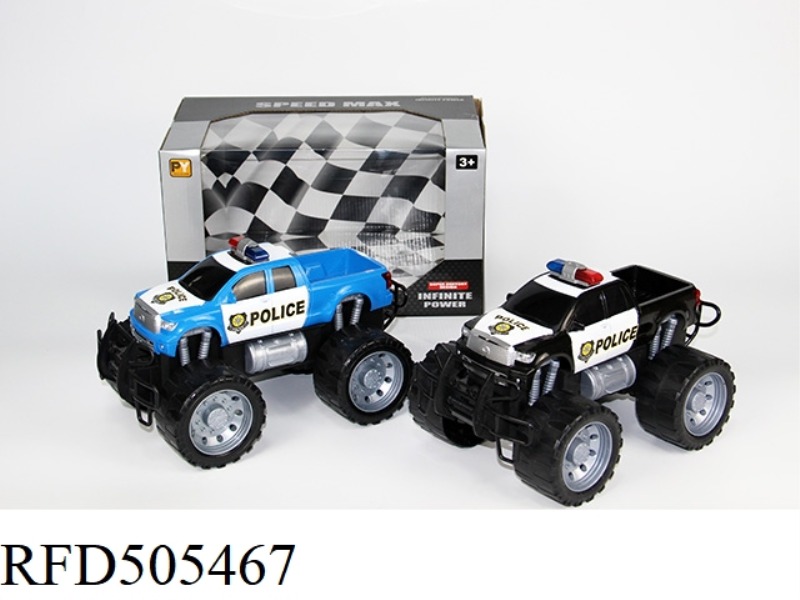 INERTIAL OFF-ROAD PICKUP POLICE CAR