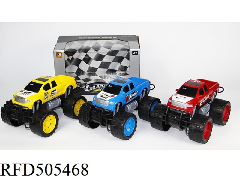 INERTIAL OFF-ROAD PICKUP TRUCK RACING