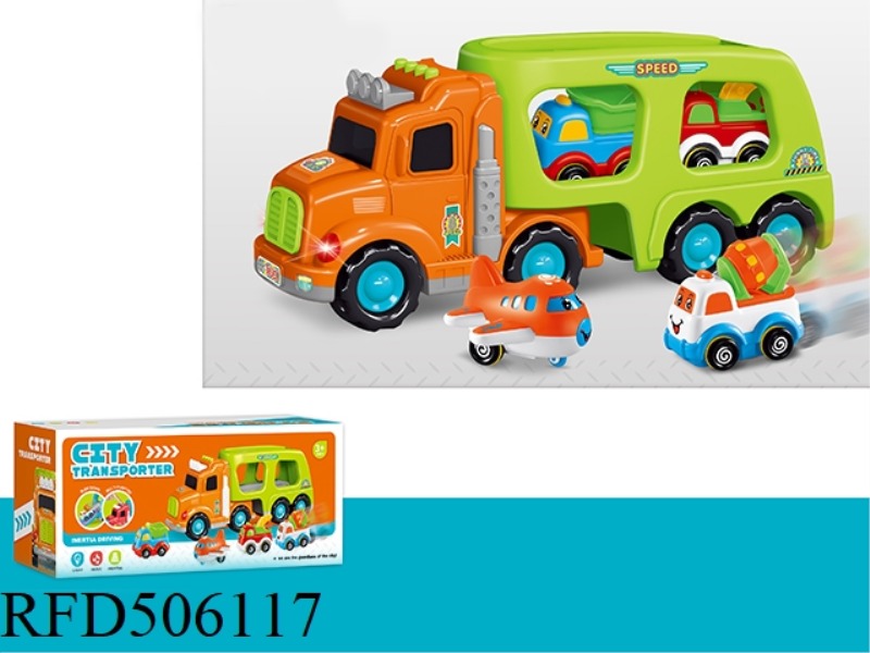 5-IN-1 CARTOON CAR TRUCK TOY