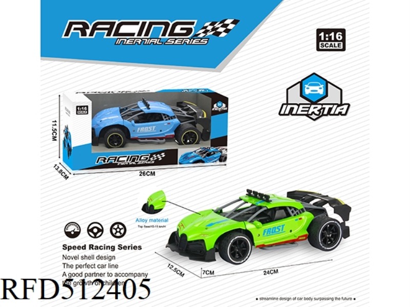 1:16 INERTIA ALLOY RALLY CAR POISON