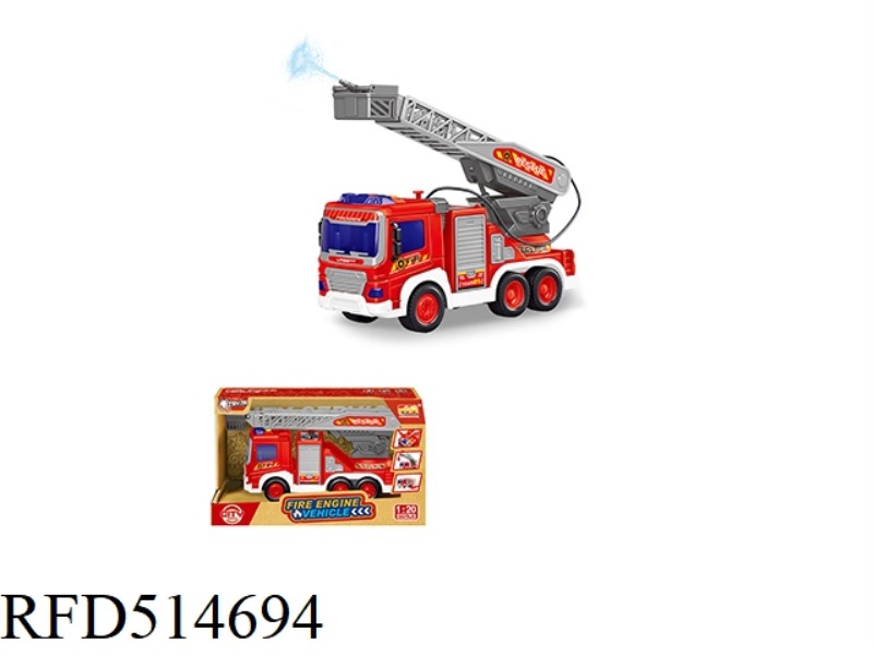 INERTIAL FIRE TRUCK (AERIAL LADDER)