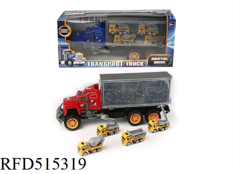 INERTIA TRACTOR CAR TOWING 4 WORKS (PLASTIC)