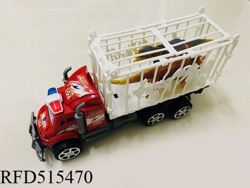 INERTIA TRACTOR TOWED 2 DINOSAURS
