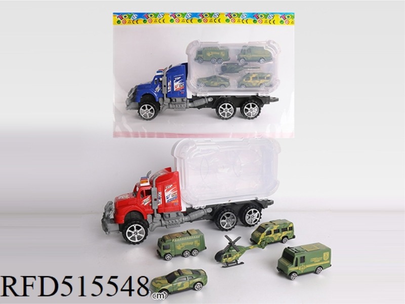 INERTIAL VEHICLE STORAGE BOX CONTAINS 4 MILITARY VEHICLES + AIRCRAFT