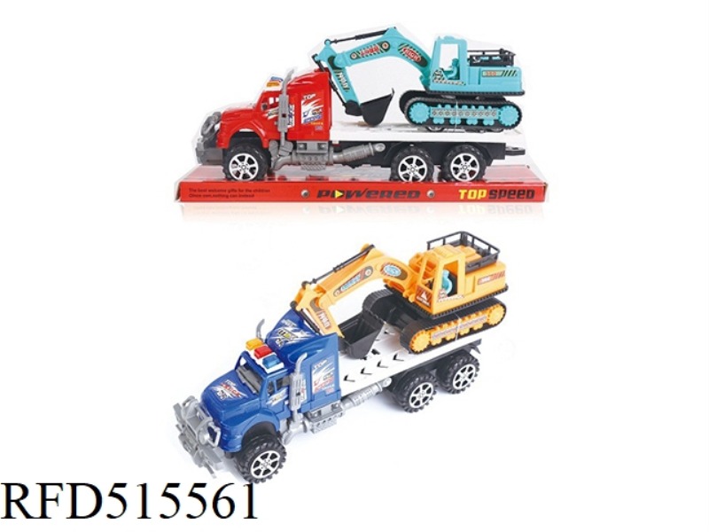 INERTIA TRACTOR TOWING LARGE HOOK ENGINEERING VEHICLE