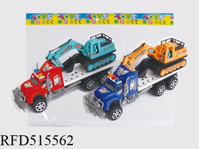 INERTIA TRACTOR TOWING LARGE HOOK ENGINEERING VEHICLE