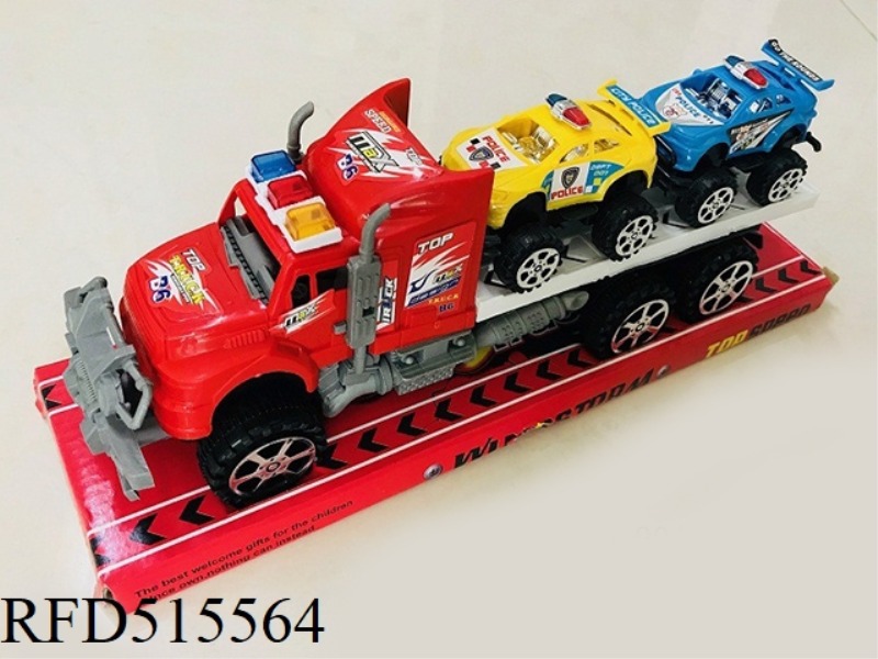INERTIA TRACTOR TOW 2 RACING POLICE CAR