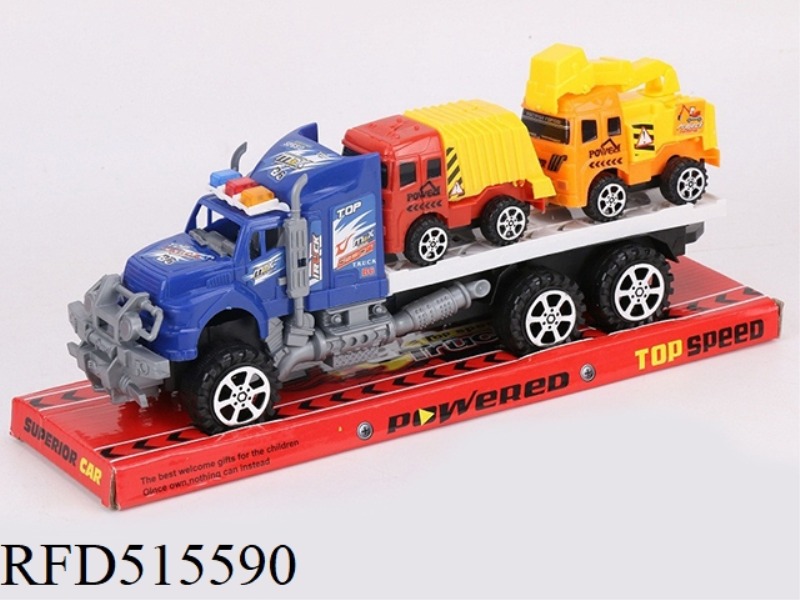 INERTIA TRACTOR TOWS 2 ENGINEERING VEHICLES