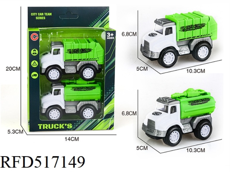 INERTIA SANITATION VEHICLE 2 ONLY INSTALLED