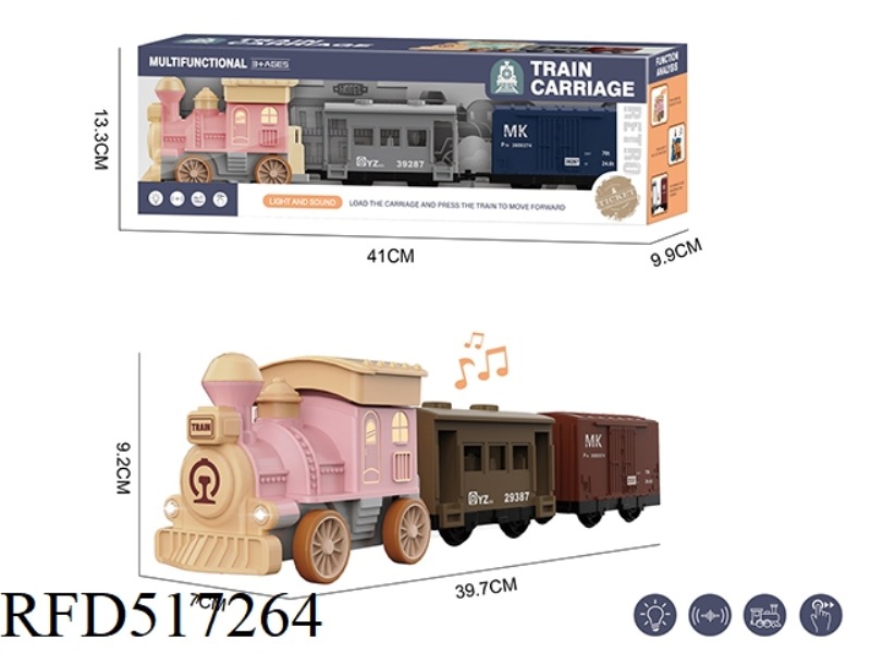 RETRO PRESS INERTIA SMALL TRAIN TRAILER