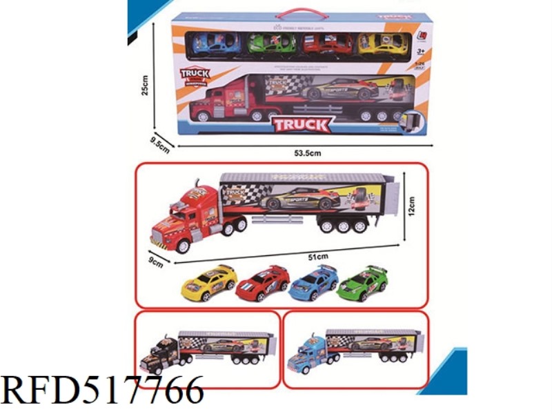 INERTIA TRACTOR CONTAINER CAR