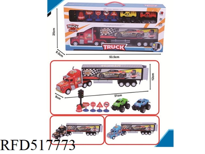 INERTIAL TRAILER CONTAINER TRUCK