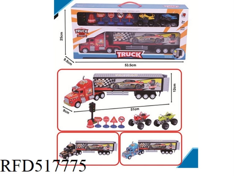 INERTIAL TRAILER CONTAINER TRUCK
