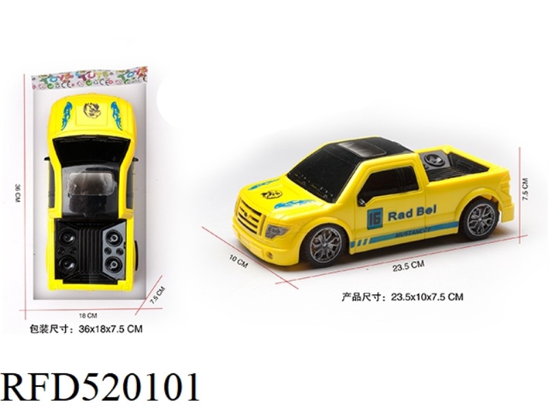 1:18 INERTIA TAXI HEAD RACING CAR