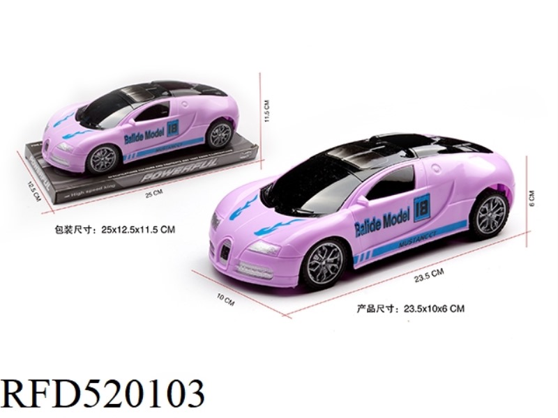 1:18 INERTIA BUGATTI RACING CAR