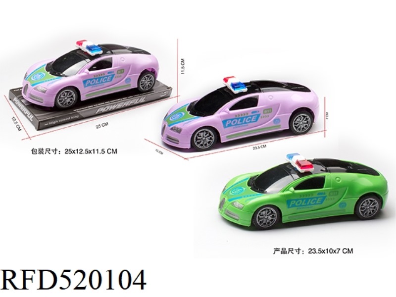 1:18 INERTIA BUGATTI POLICE CAR