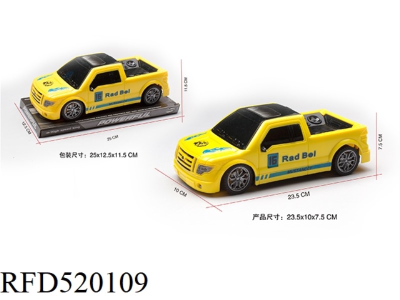 1:18 INERTIA TAXI HEAD RACING CAR