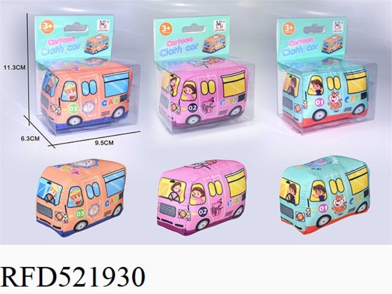 BABY MINI CARTOON CLOTH CAR