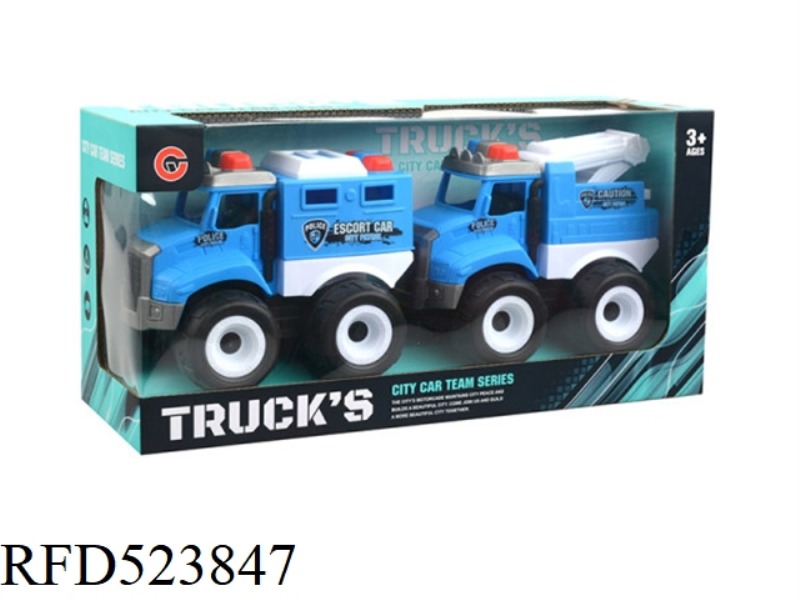 (LARGE) INERTIAL POLICE CAR