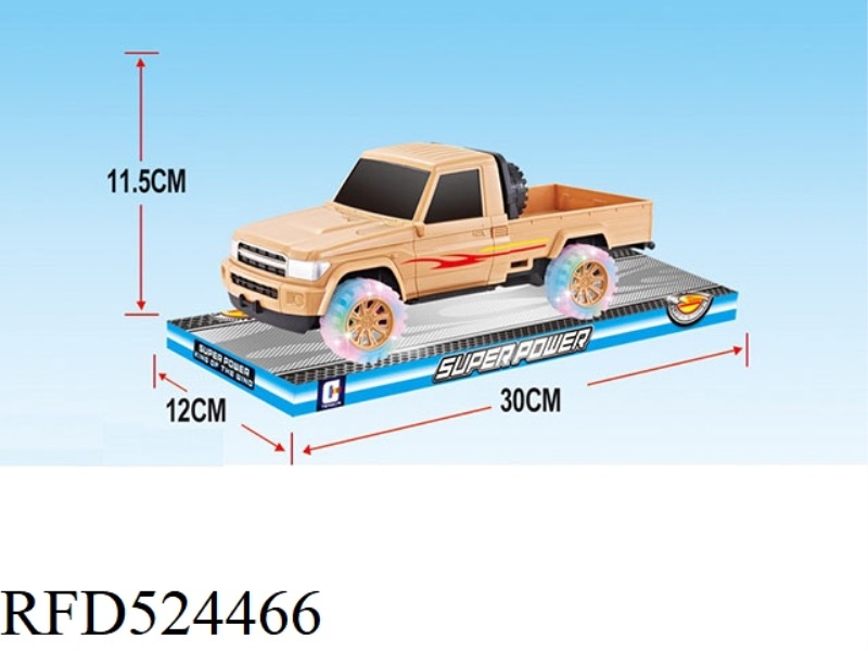 PICKUP TRUCK INERTIA WITH LIGHTS AND MUSIC