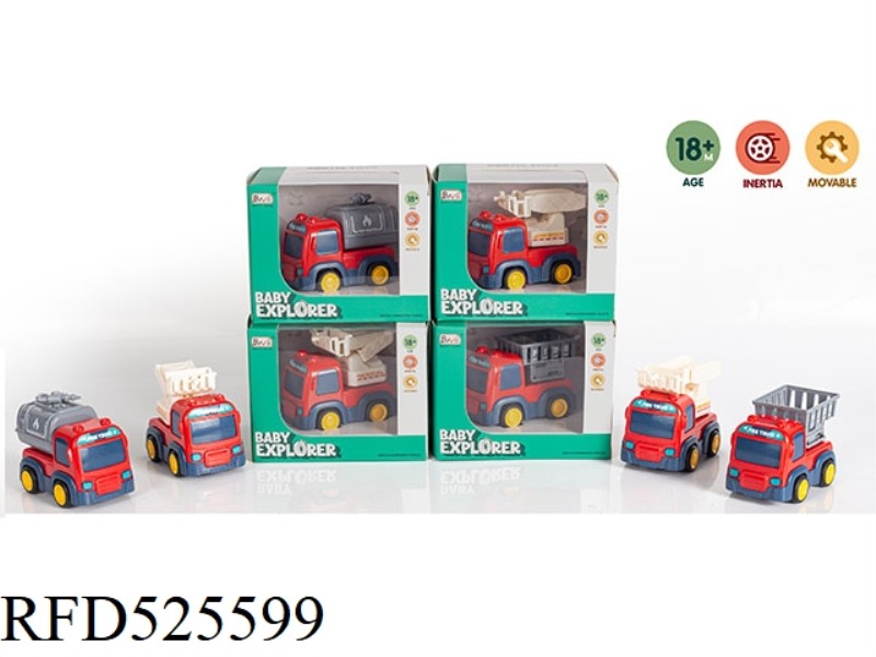 INERTIA FIRE TRUCK 4 MIXED