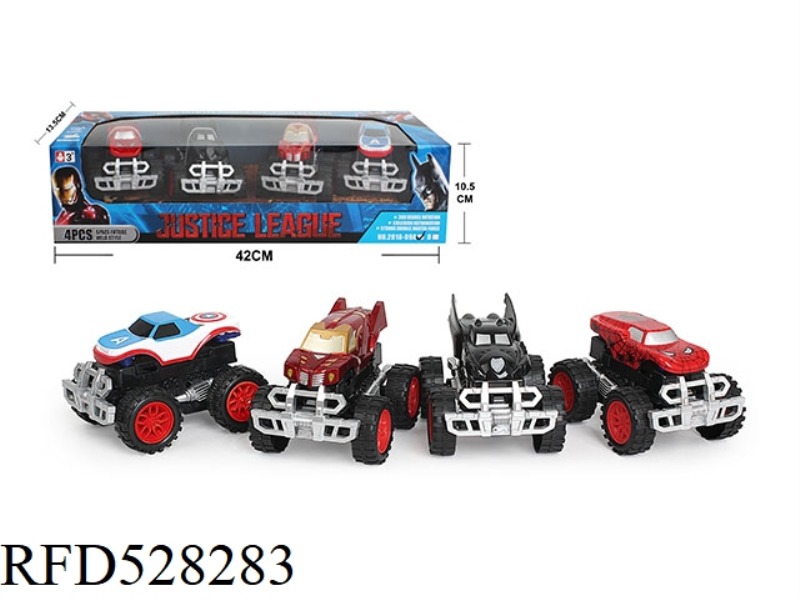 AVENGERS INERTIAL COLLISION DEFORMATION 360° STUNT CAR