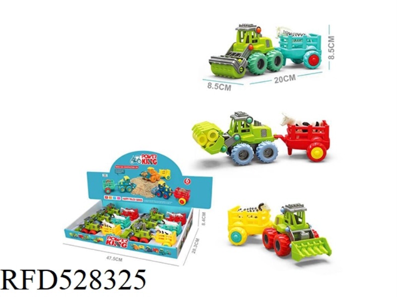 INERTIA BELT BUCKET FARMER CAR 6PCS
