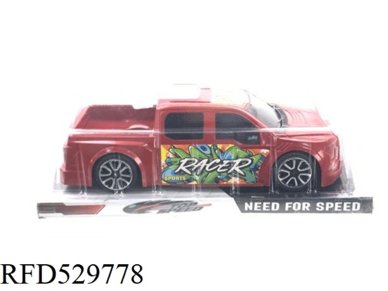 SPRAY PAINTED GRAFFITI INERTIAL PICKUP RACING