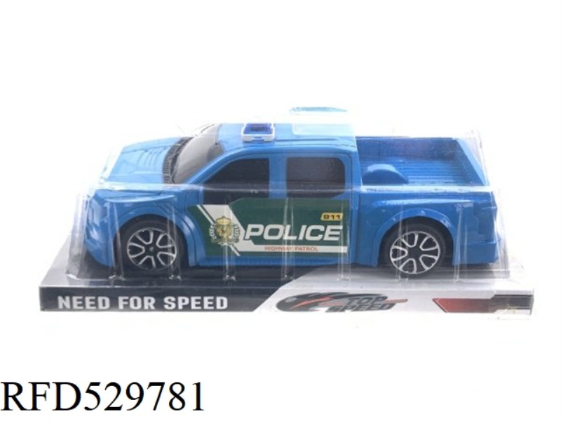 PAINT INERTIA PICKUP POLICE CARS