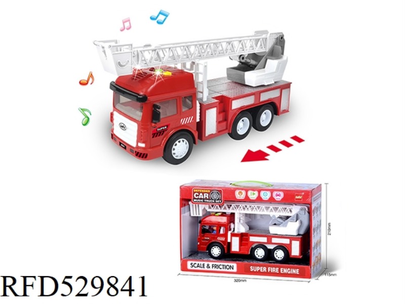 SPECIAL MUSIC CAR-FIRE LADDER CAR