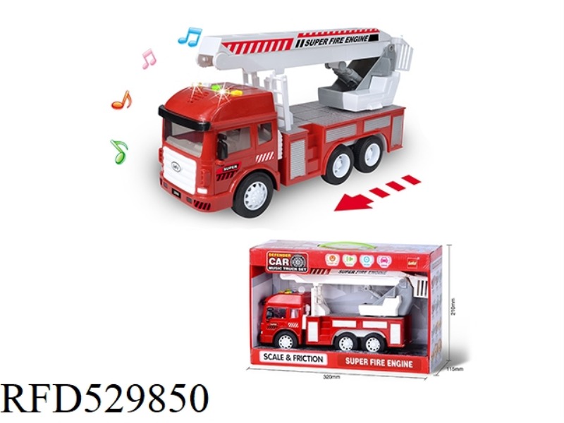 MUSIC SPECIAL VEHICLE-LONG ARM FIRE TRUCK