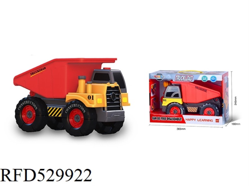 DISMANTLING AND ASSEMBLING DUMPER