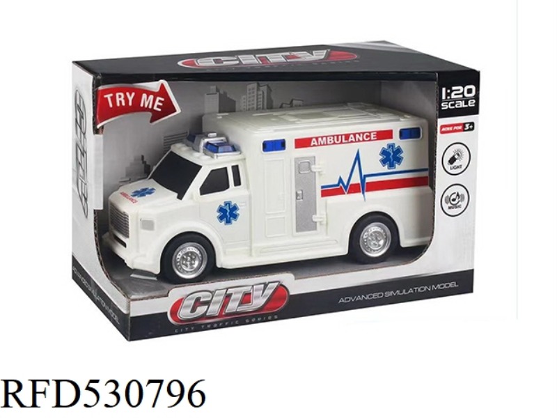 1:20 SOUND AND LIGHT INERTIAL AMBULANCE
