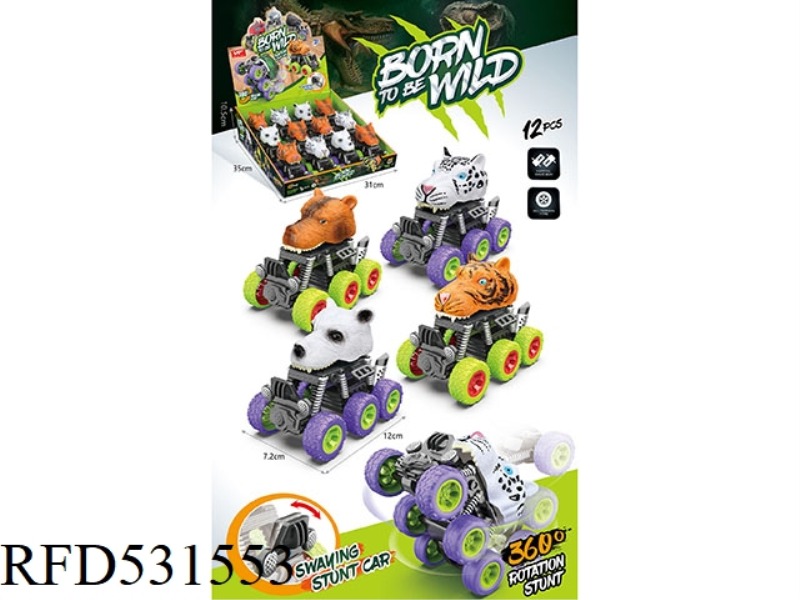INERTIA BEAST 360 DEGREE ROTATION 6 WHEELERS (12 PIECES)