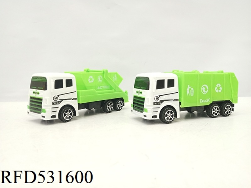 INERTIAL SANITATION VEHICLE MODEL (TWO TYPES OF MIXED)