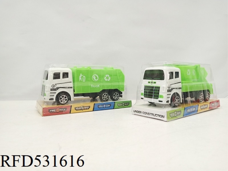 INERTIAL SANITATION VEHICLE MODEL (TWO TYPES OF MIXED)
