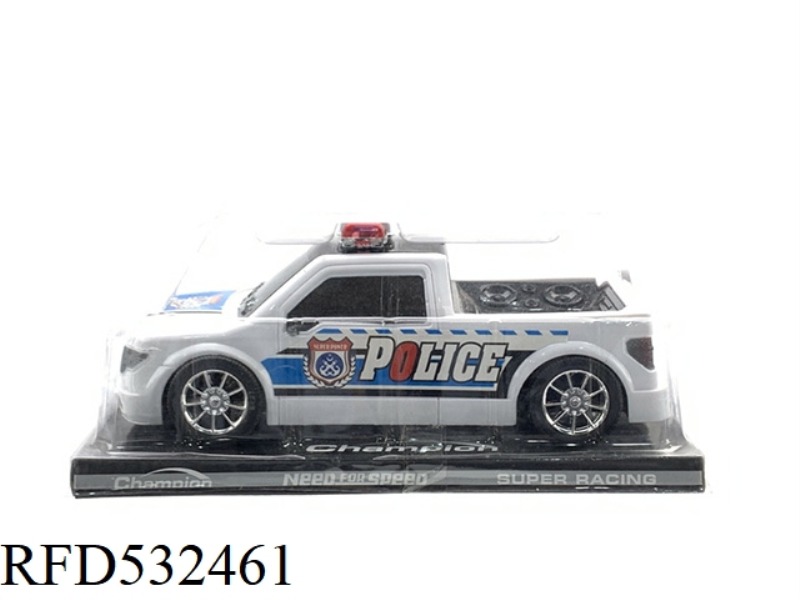 1:18 INERTIA PICKUP POLICE CAR