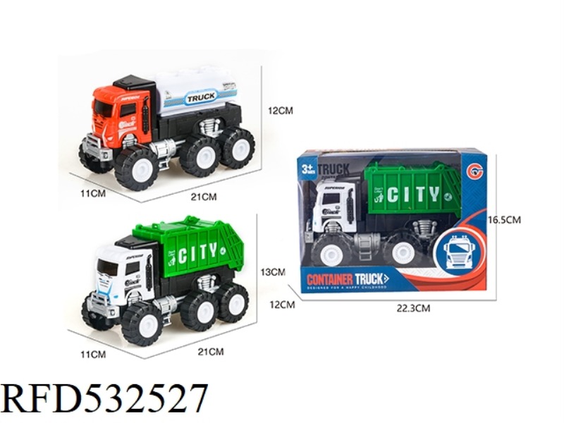 INERTIAL SANITATION VEHICLE