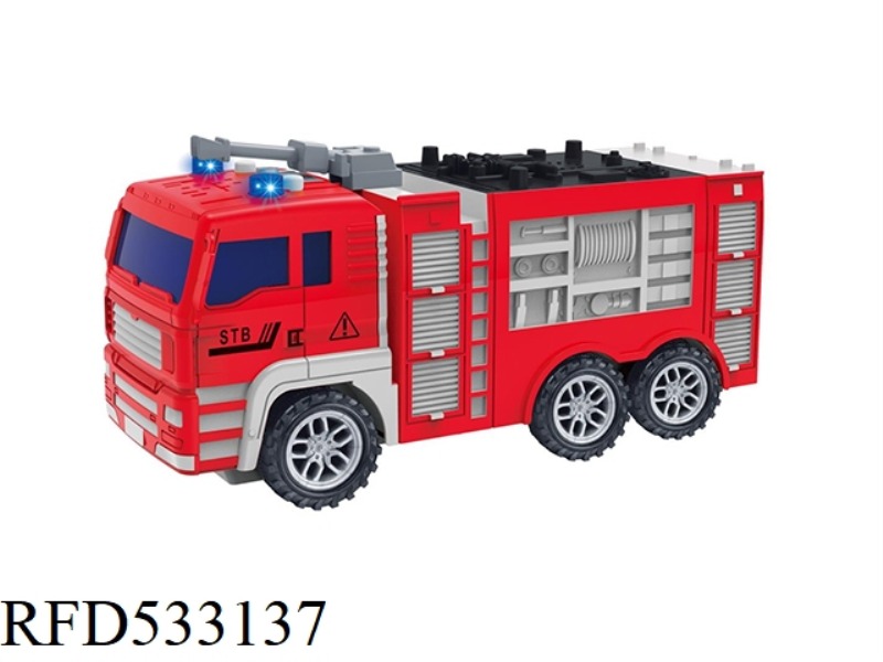 WATER JET WATER GUN TRUCK (LIGHT AND MUSIC)