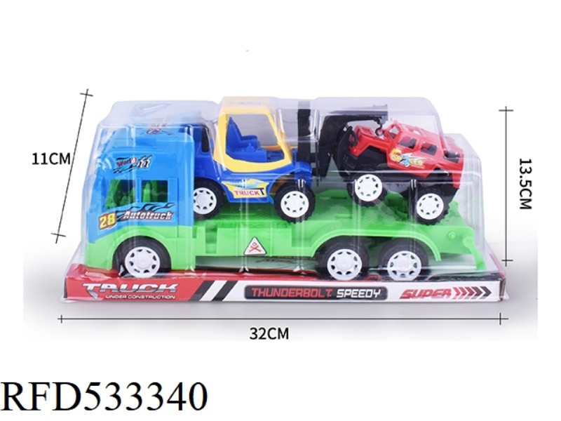 INERTIA TRACTOR + CRANE HUMMER