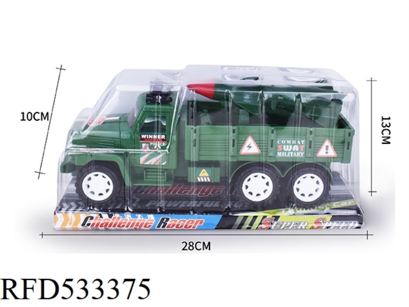 MILITARY INERTIAL ROCKET GUN TRAIN