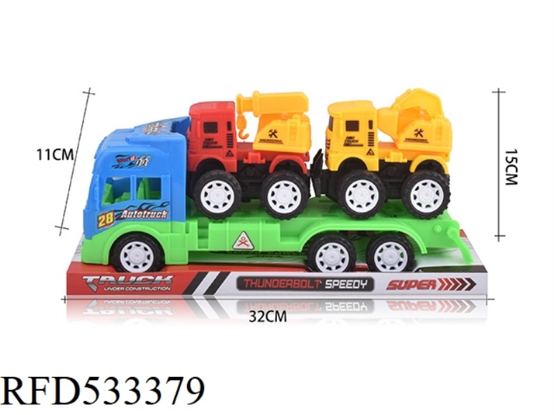 INERTIA TRACTORS + TWO ENGINEERING VEHICLES