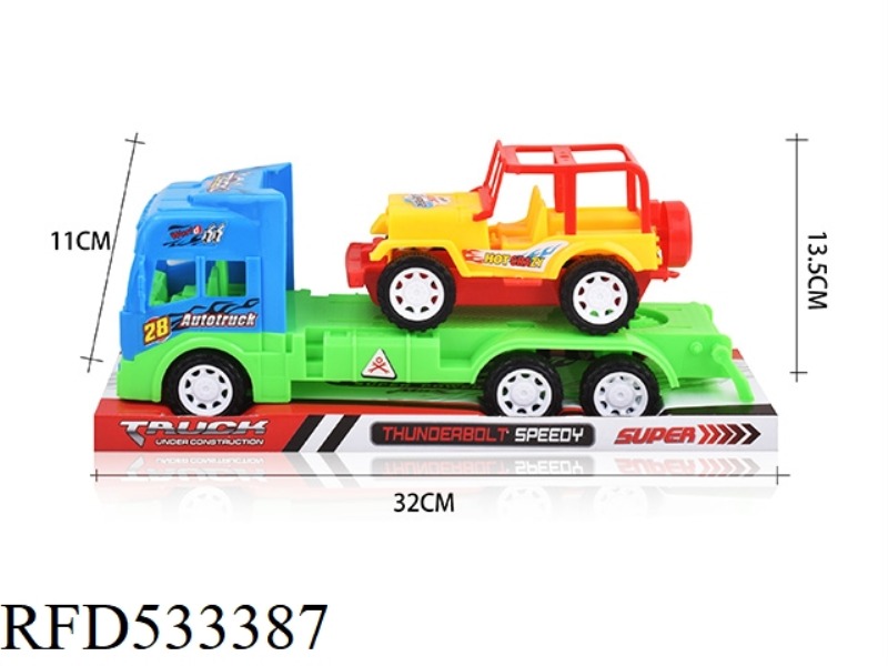 INERTIA TRACTOR + INERTIA OFF-ROAD JEEP